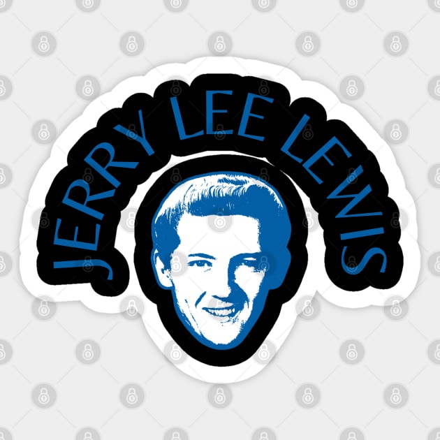 Jerry lee lewis 🔹🔹🔹vintage Sticker by MarketDino